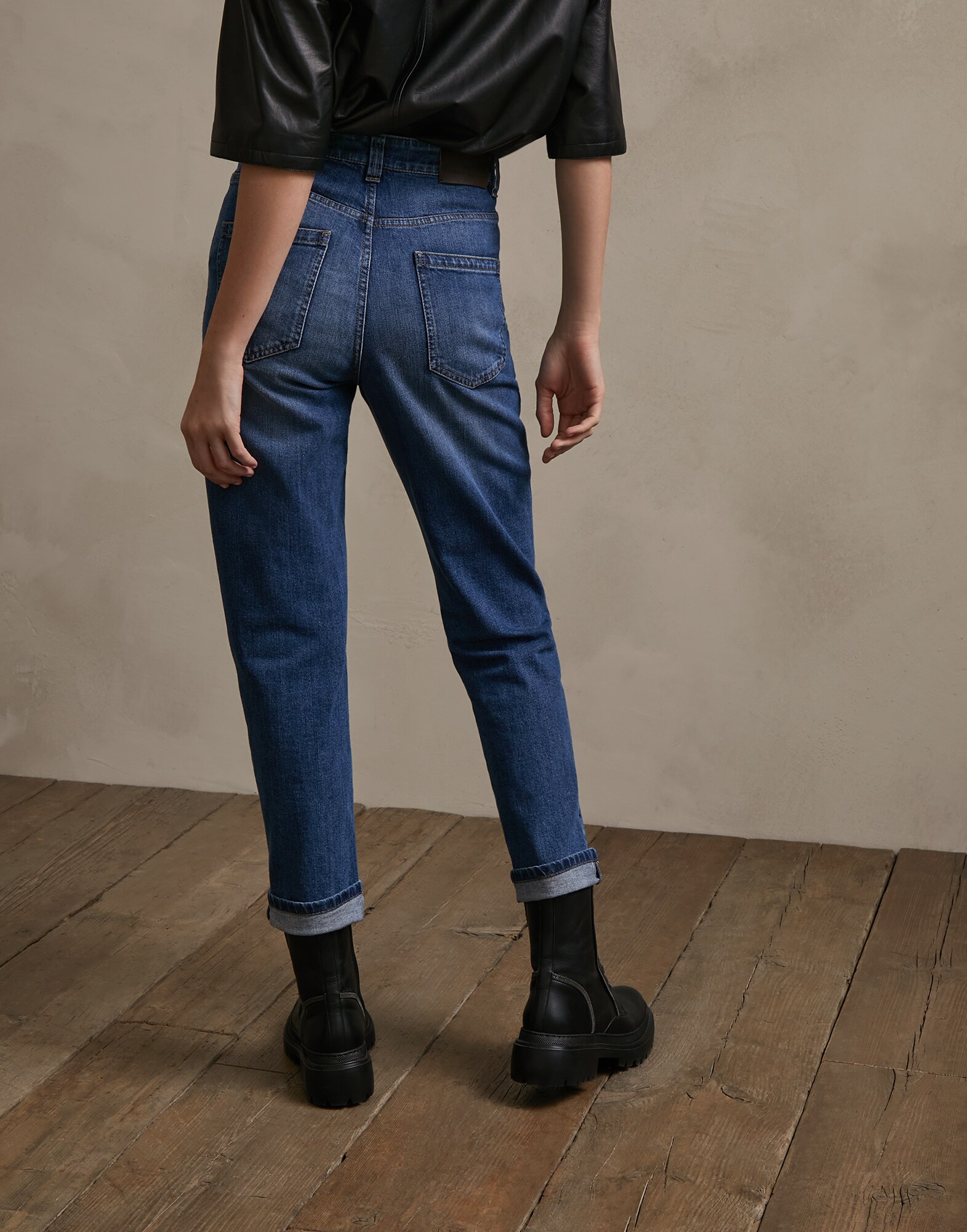 Pantalones Denim - Back