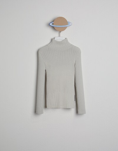 High Neck Sweater - Front view
