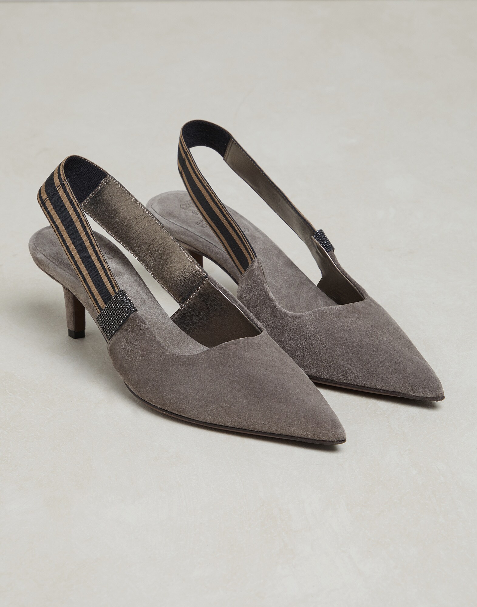 Chaussures à talon avec Monile