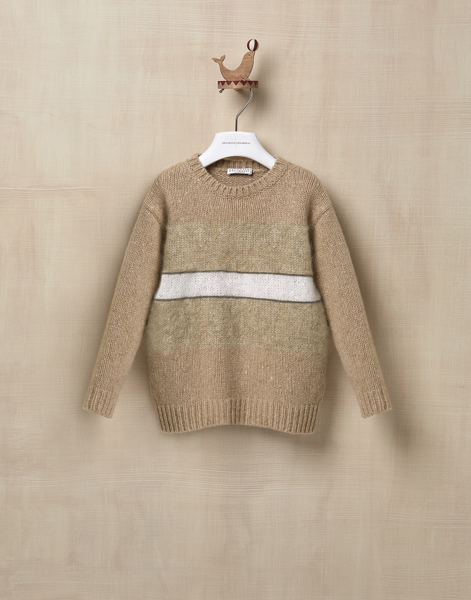 Pullover mit Rundhalsausschnitt - Front
