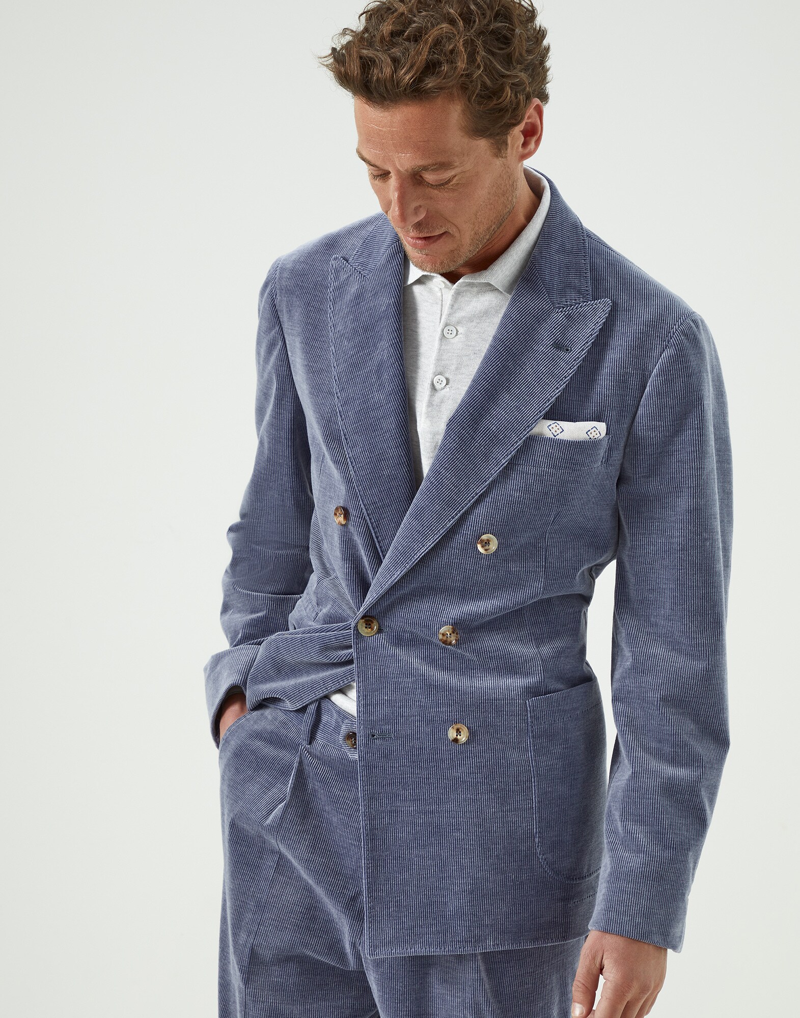 One-and-a-Half-Breasted Blazer - Editorial view