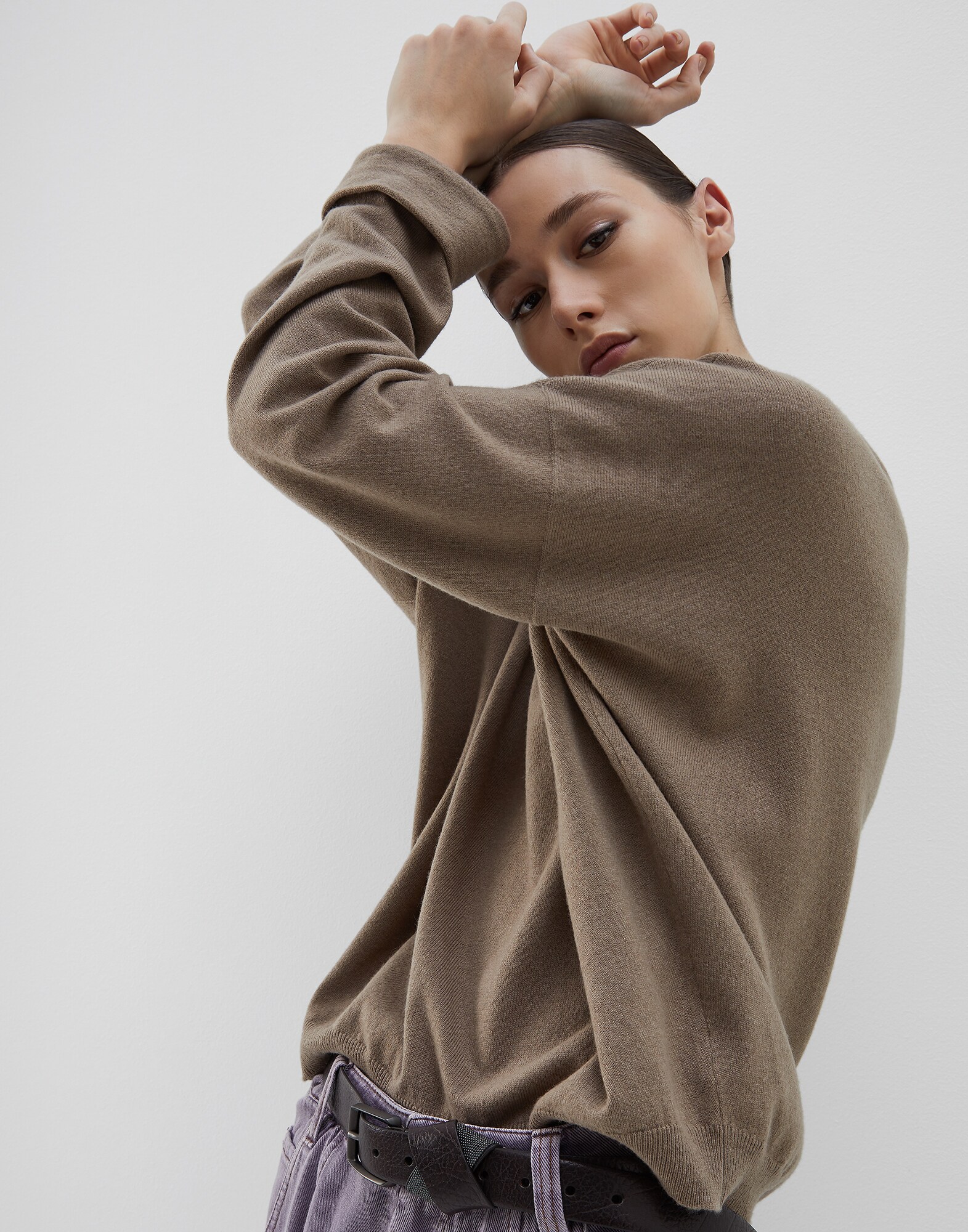 High Neck Sweater - Editorial