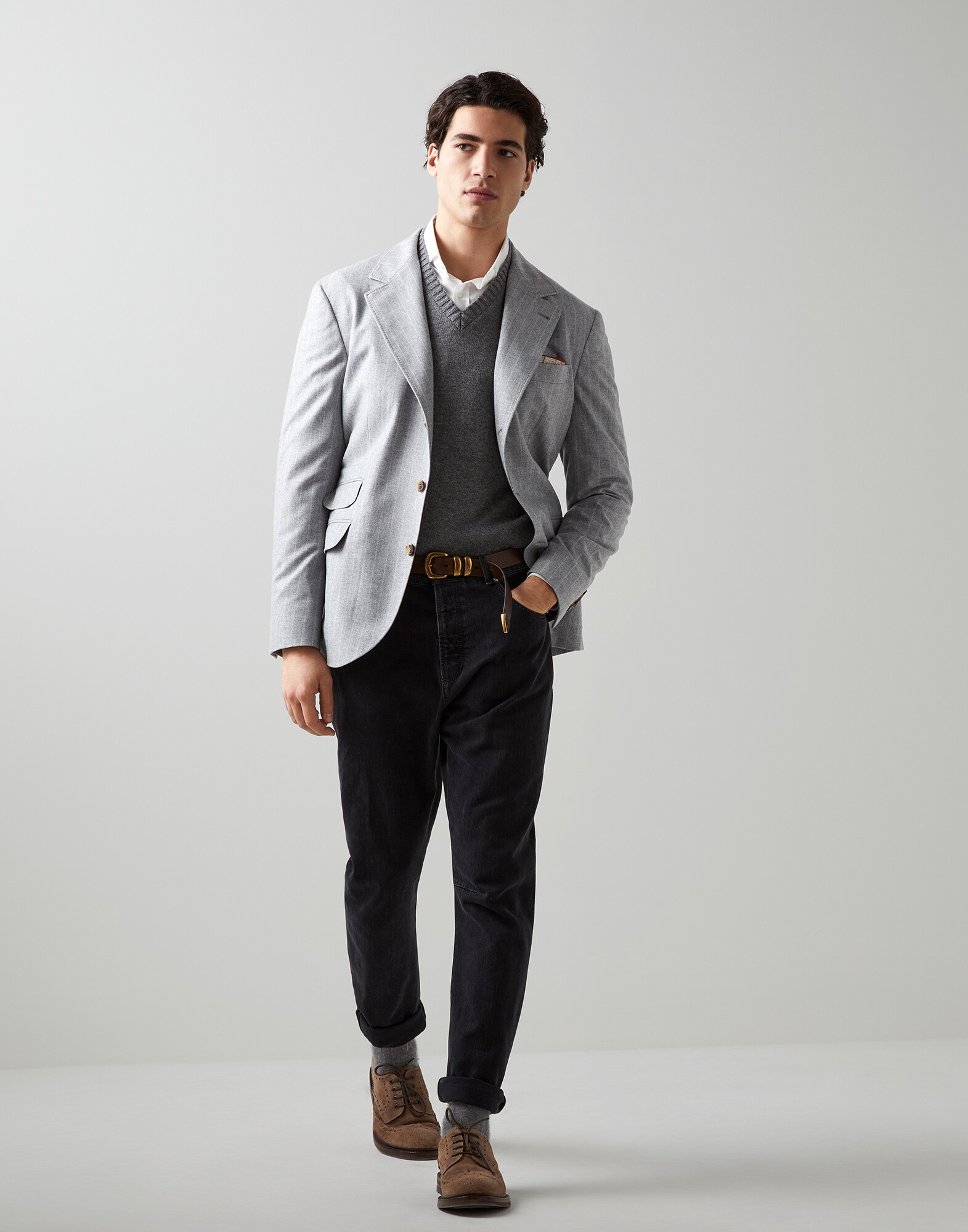 V-neck - Full look