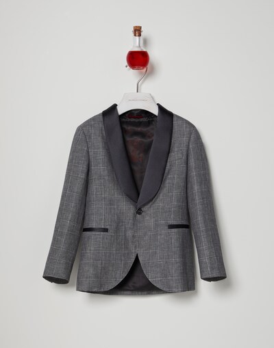 Tuxedo jacket Dark Grey Boy - Brunello Cucinelli 