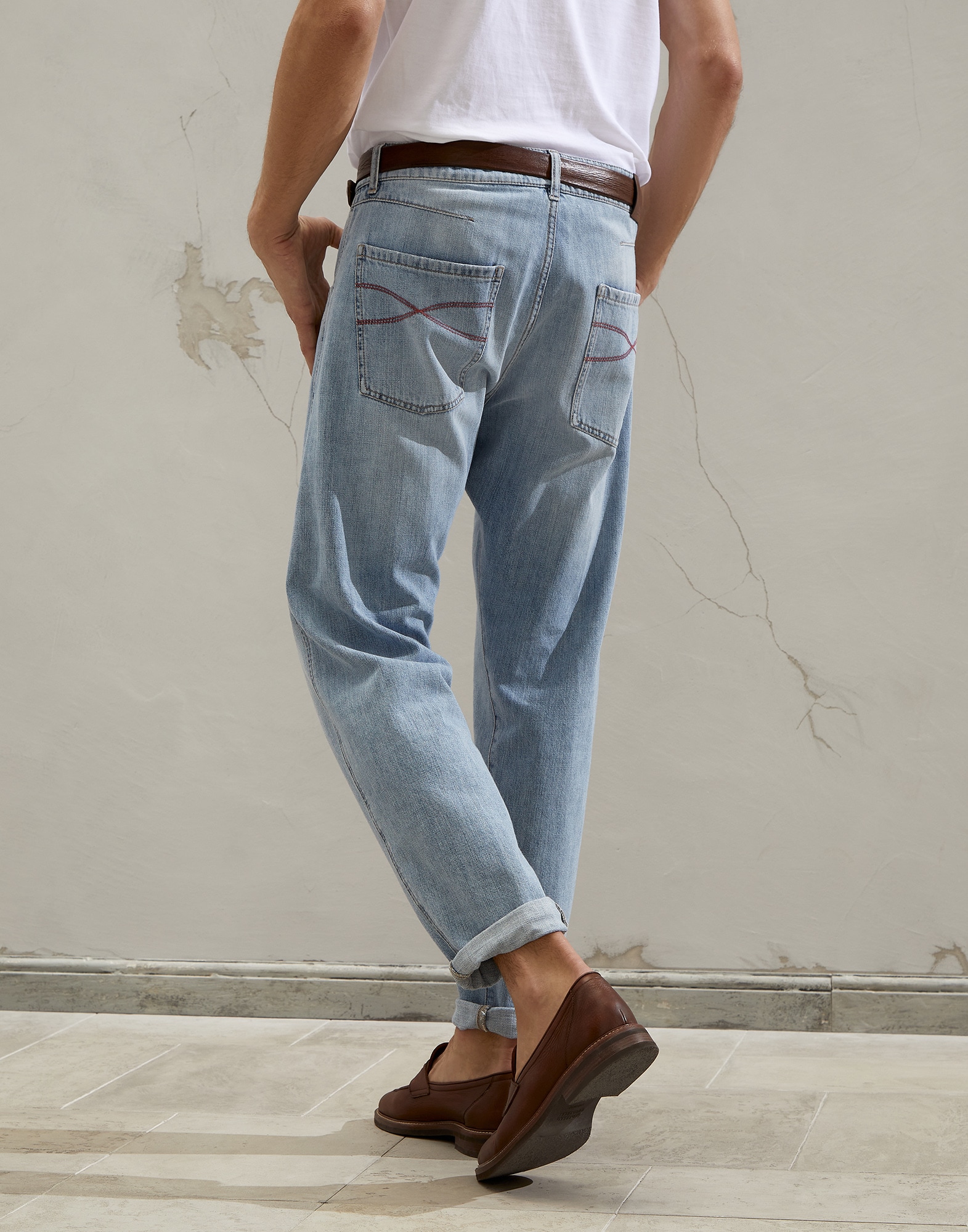 Denim Trousers - Back
