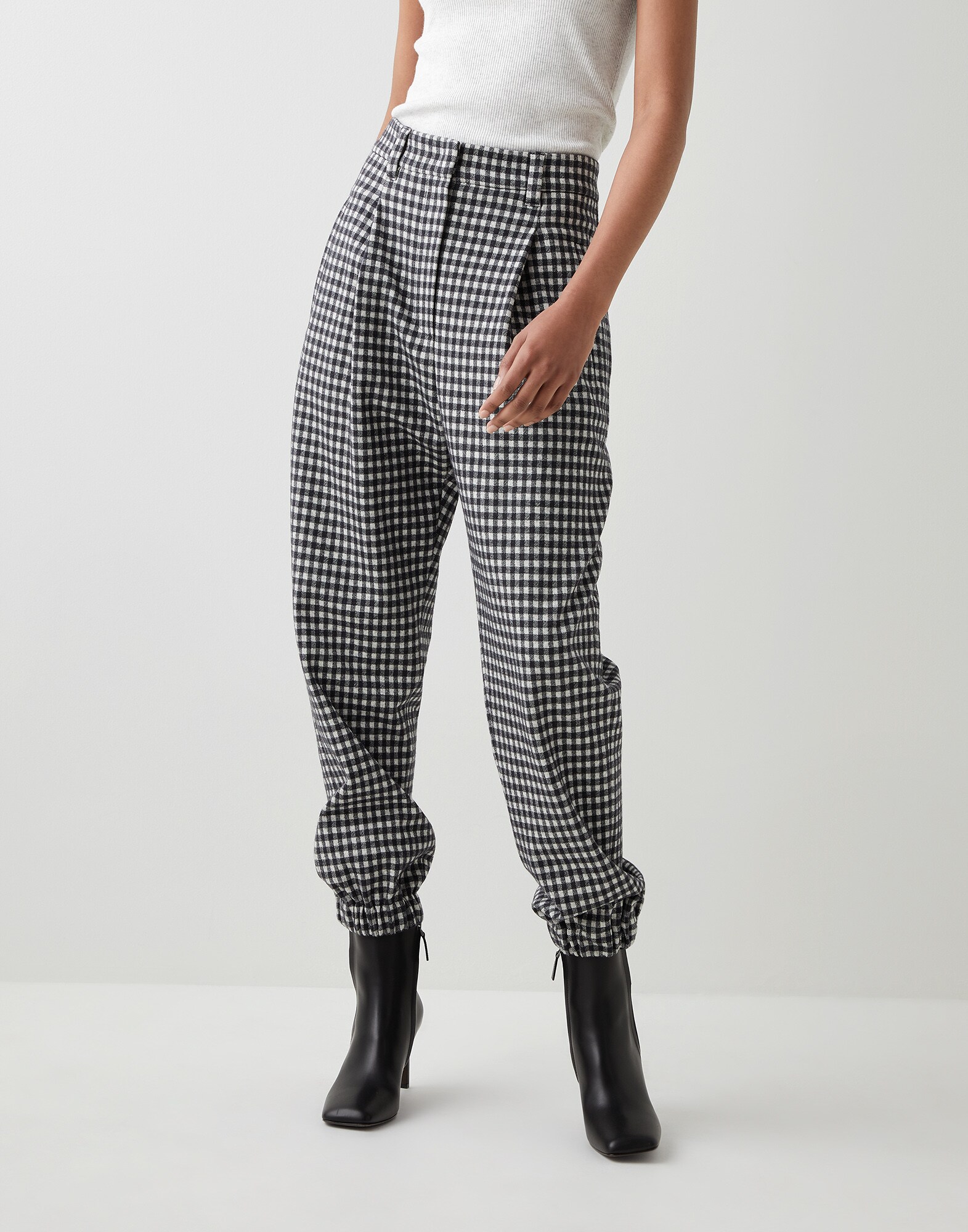 Jersey trousers Slate Woman - Brunello Cucinelli