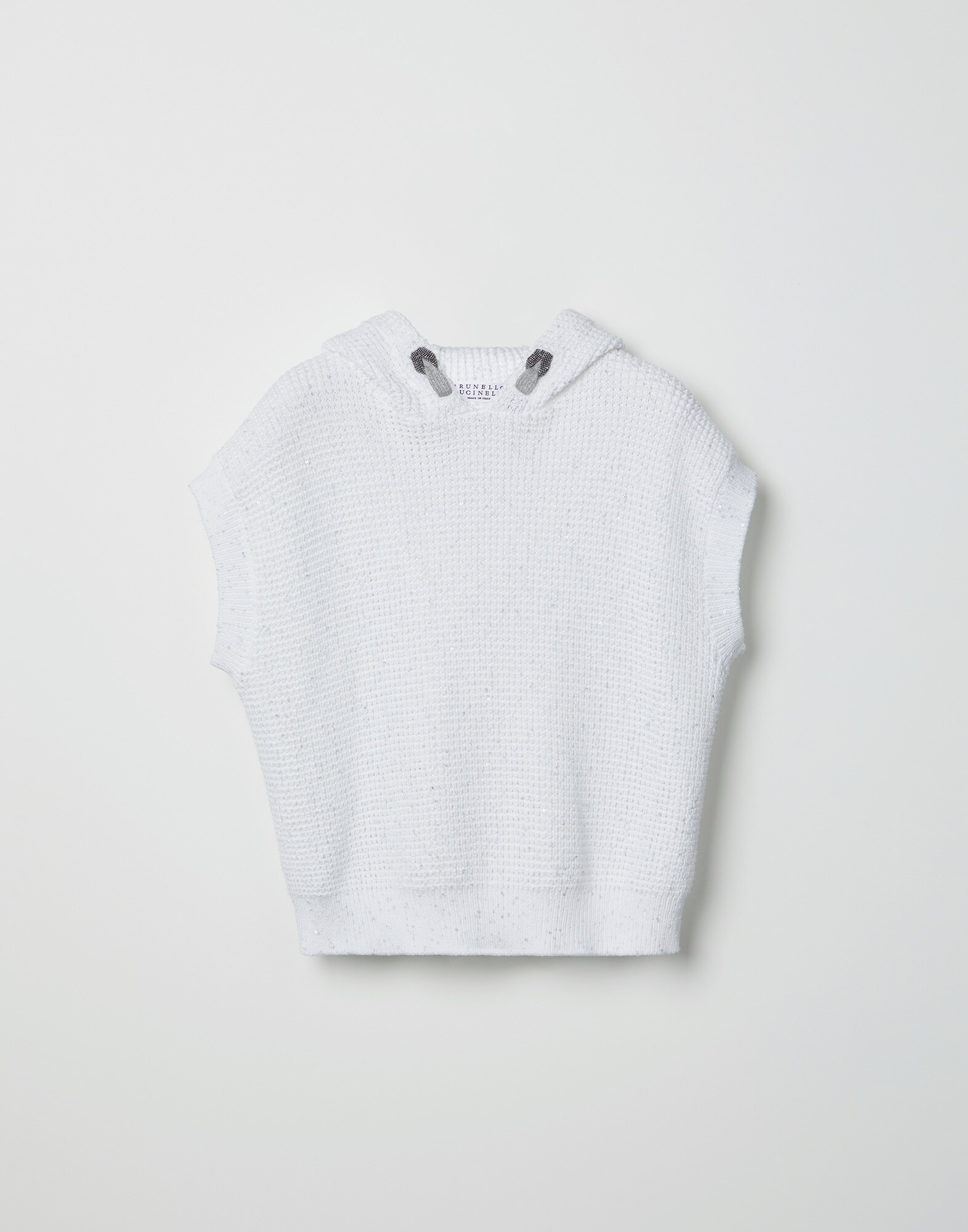 Cotton knit vest