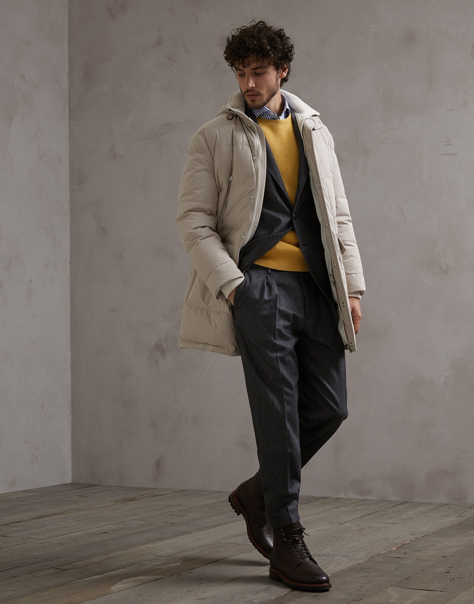 French Collar Shirt - Look