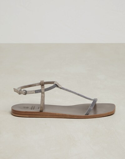 Sandals with Fastening - Full look