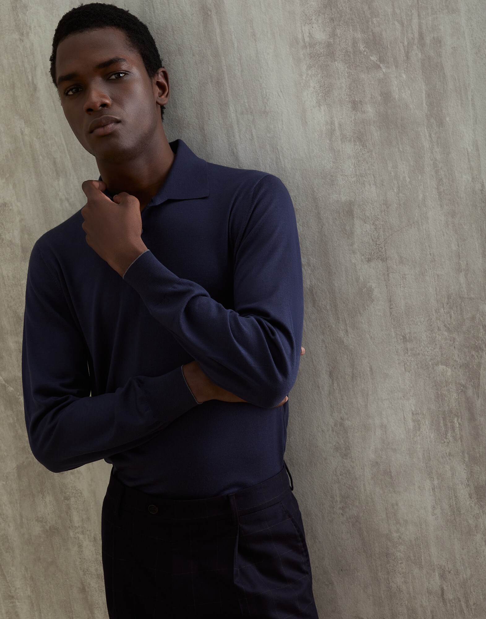 Polo-Style Sweater - Editorial view