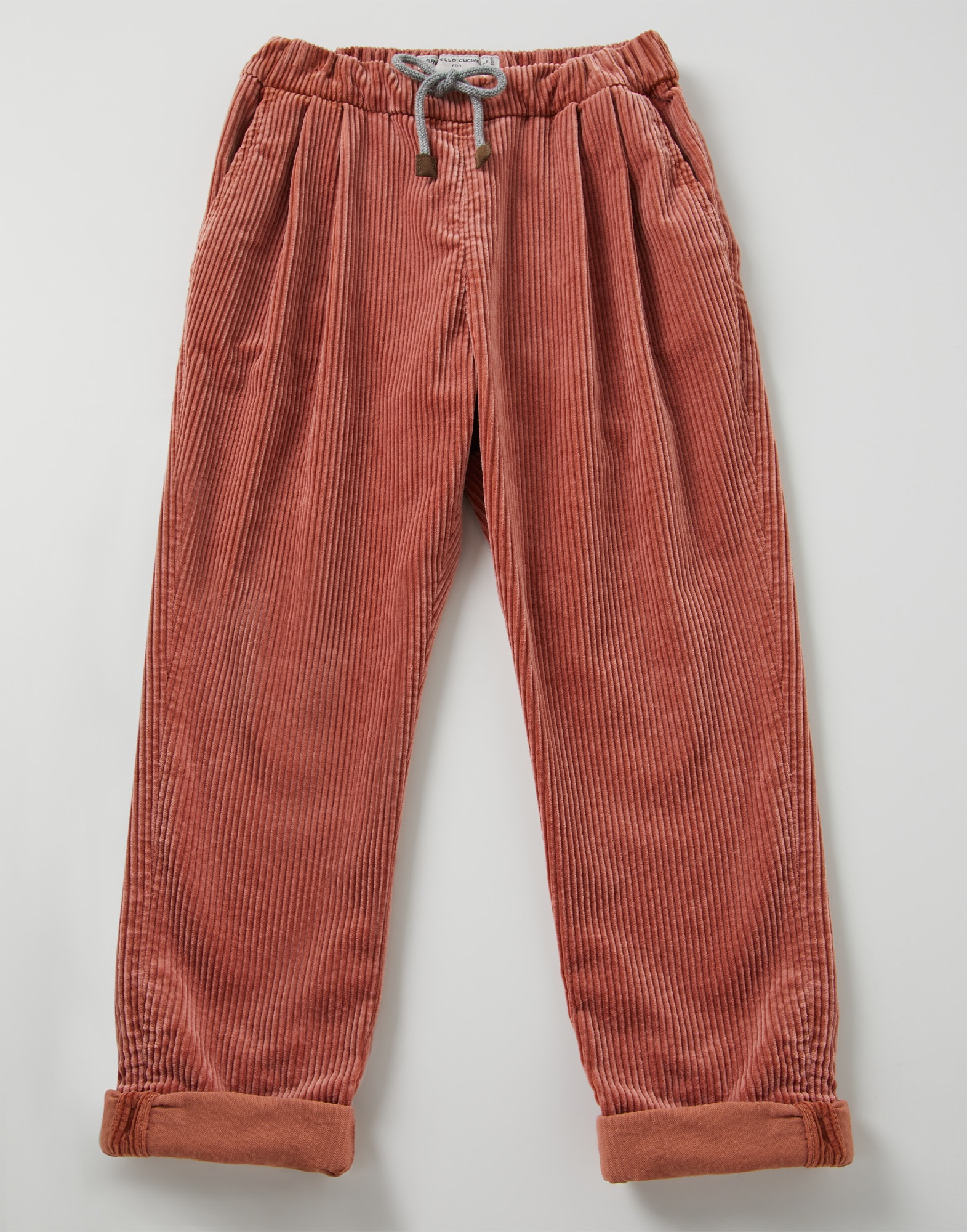 Double pleated trousers