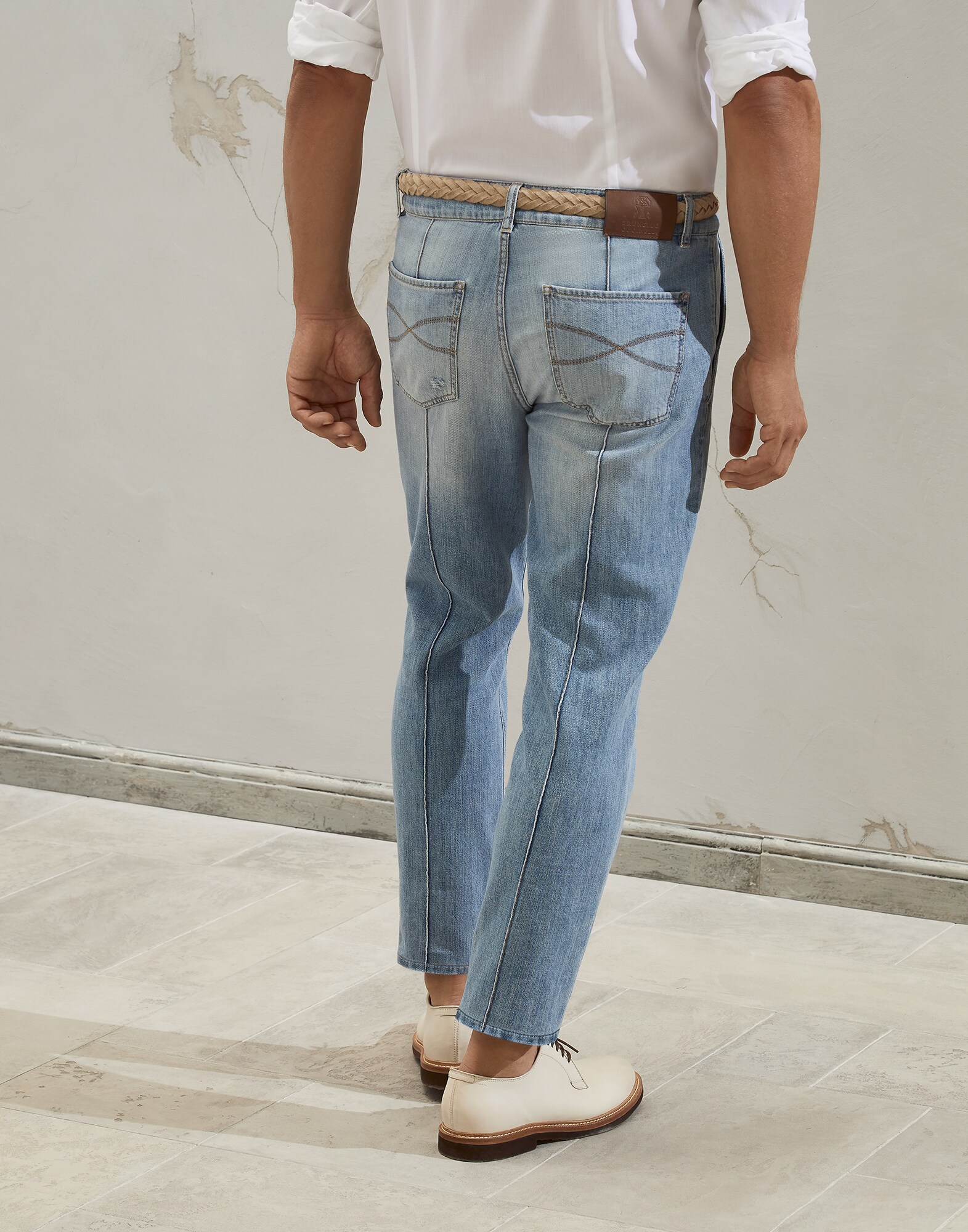 Denim Trousers - Back
