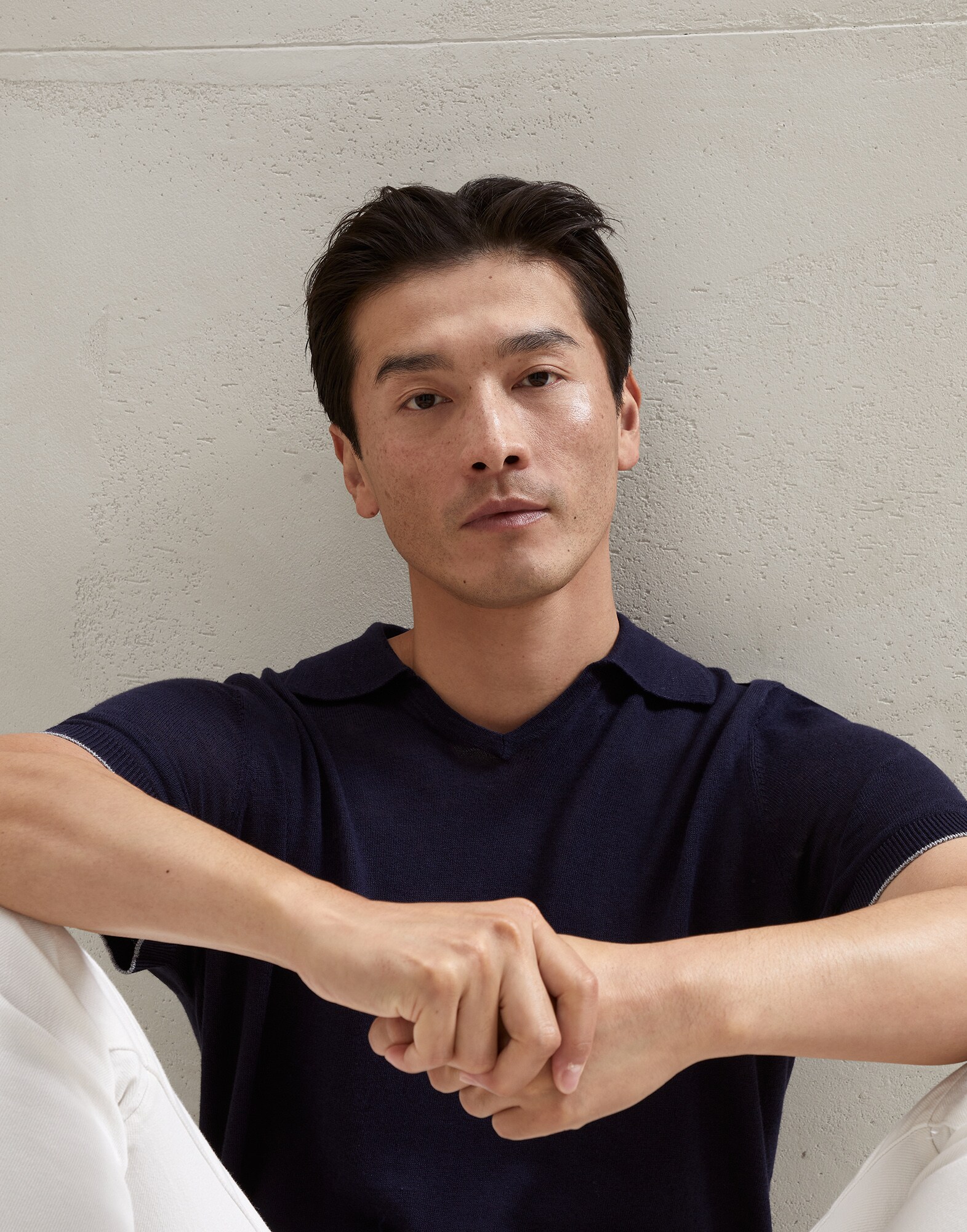 Polo-Style Sweater - Editorial view