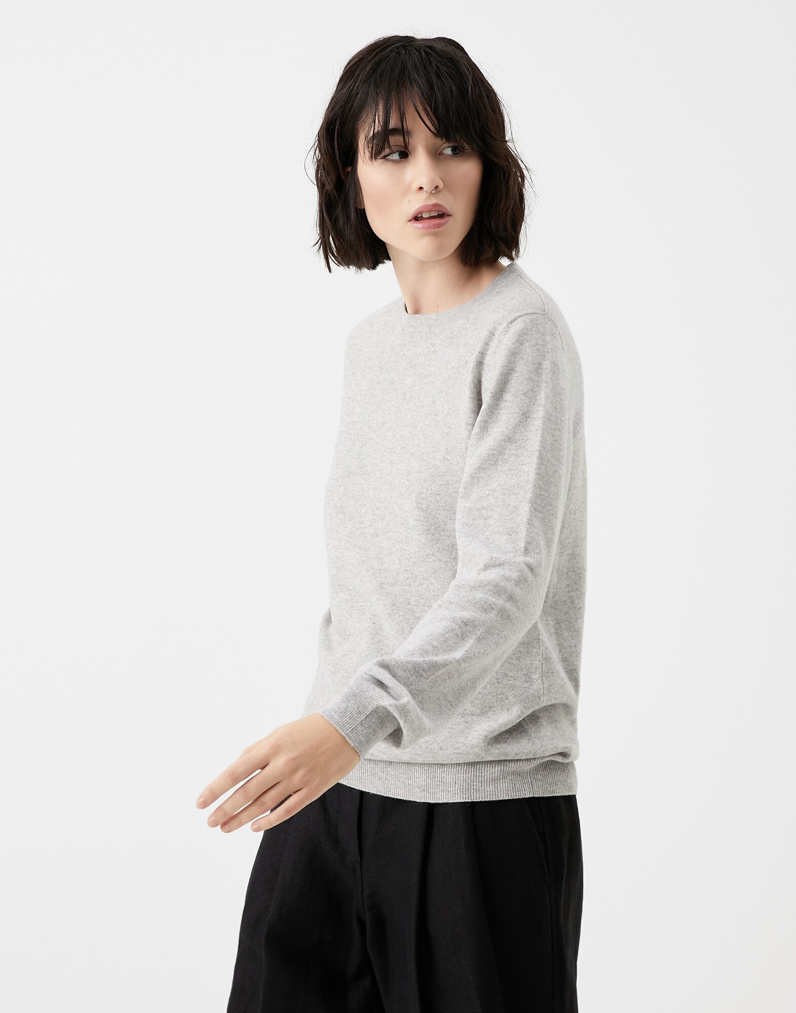 Jersey de cachemir Guijarro Mujer - Brunello Cucinelli
