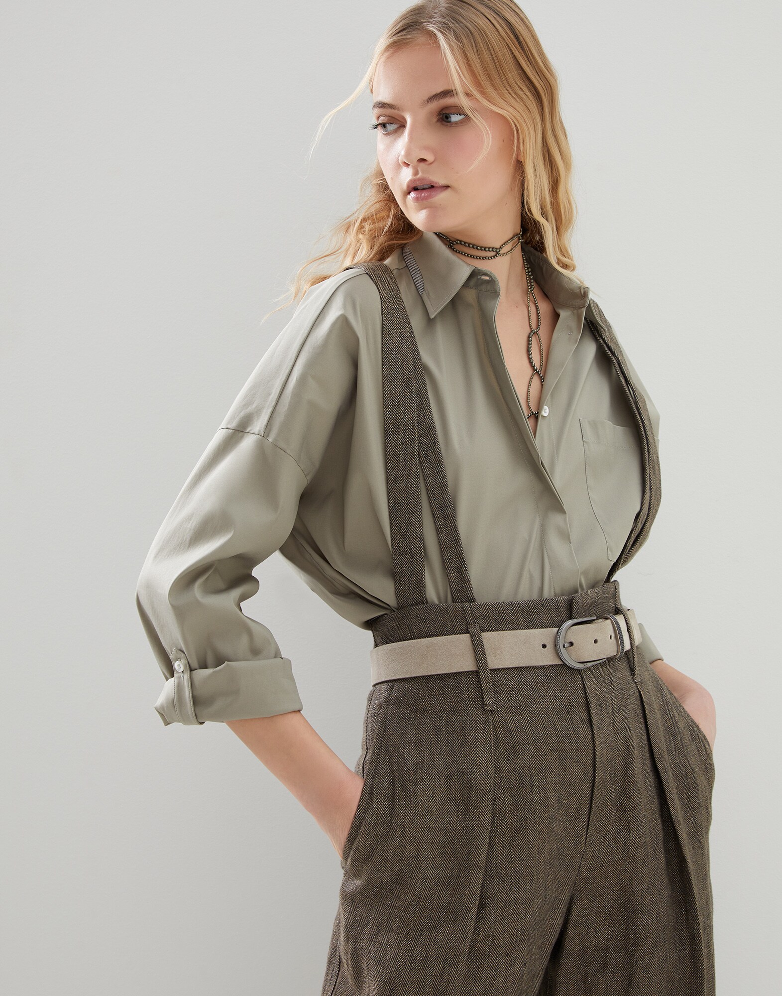 Camisa de Algodón - Vista editorial
