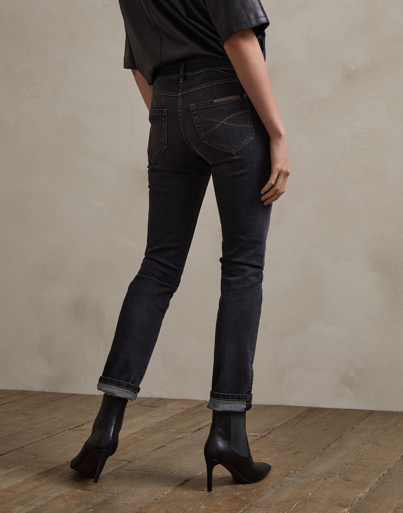 Denim Trousers - Back