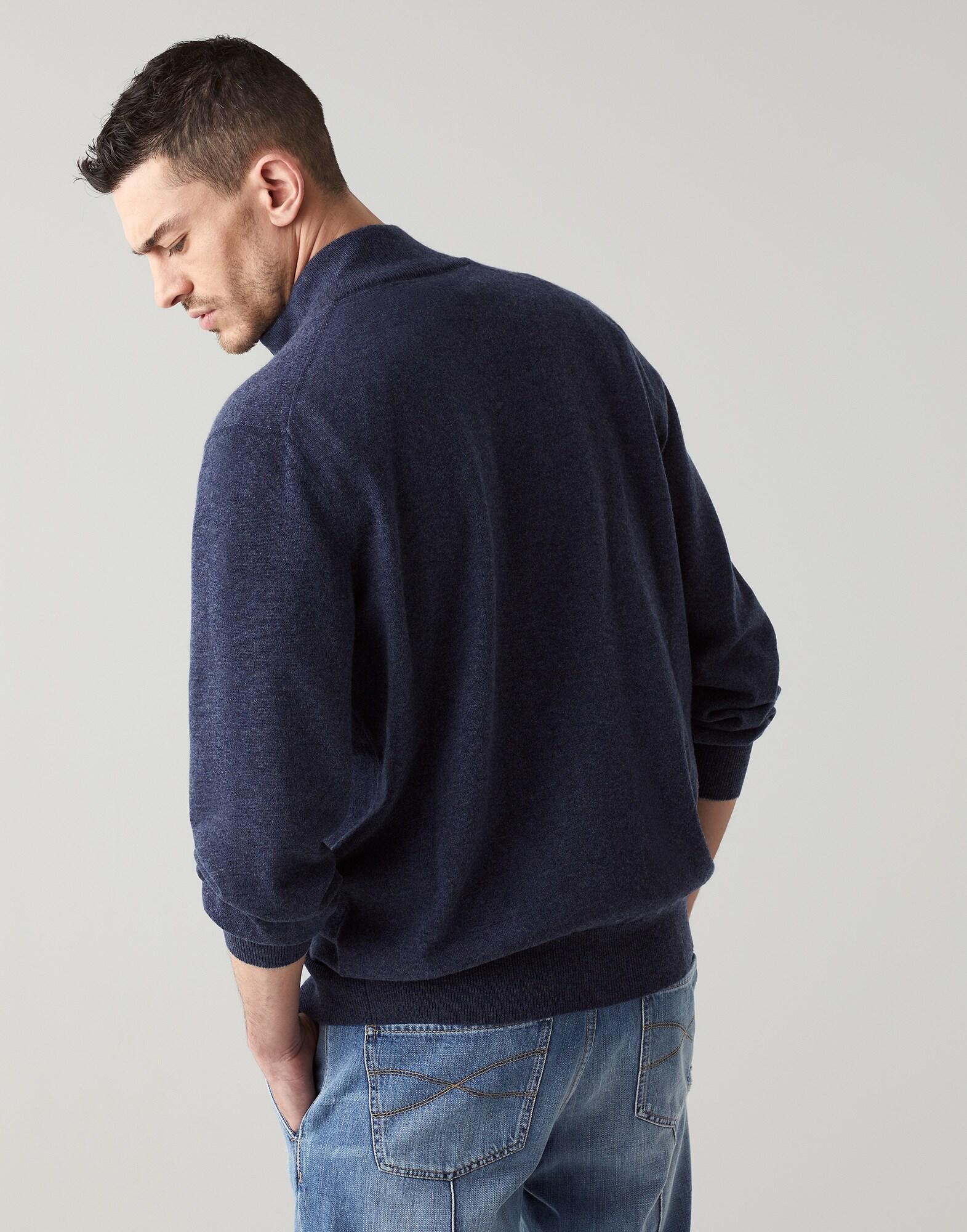 Cardigan Zippé - Vue arrière
