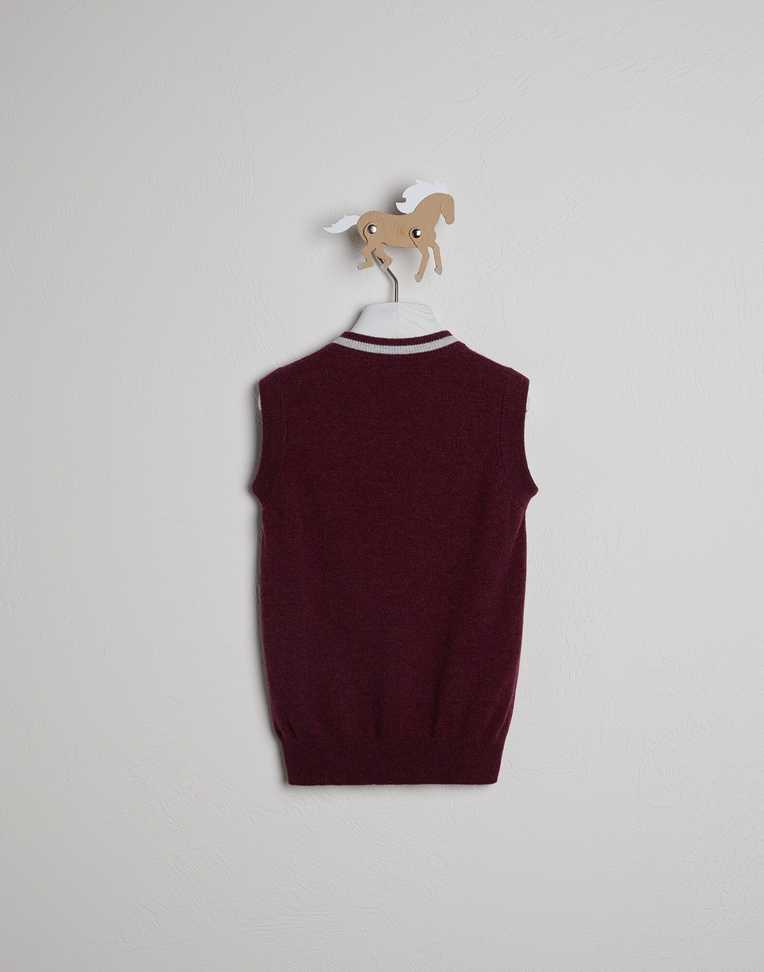 V-neck Sweater - Back view