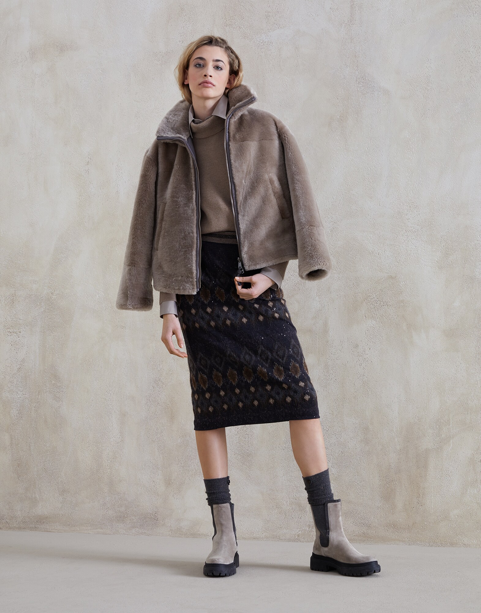 Cuir - Vue tenue complète