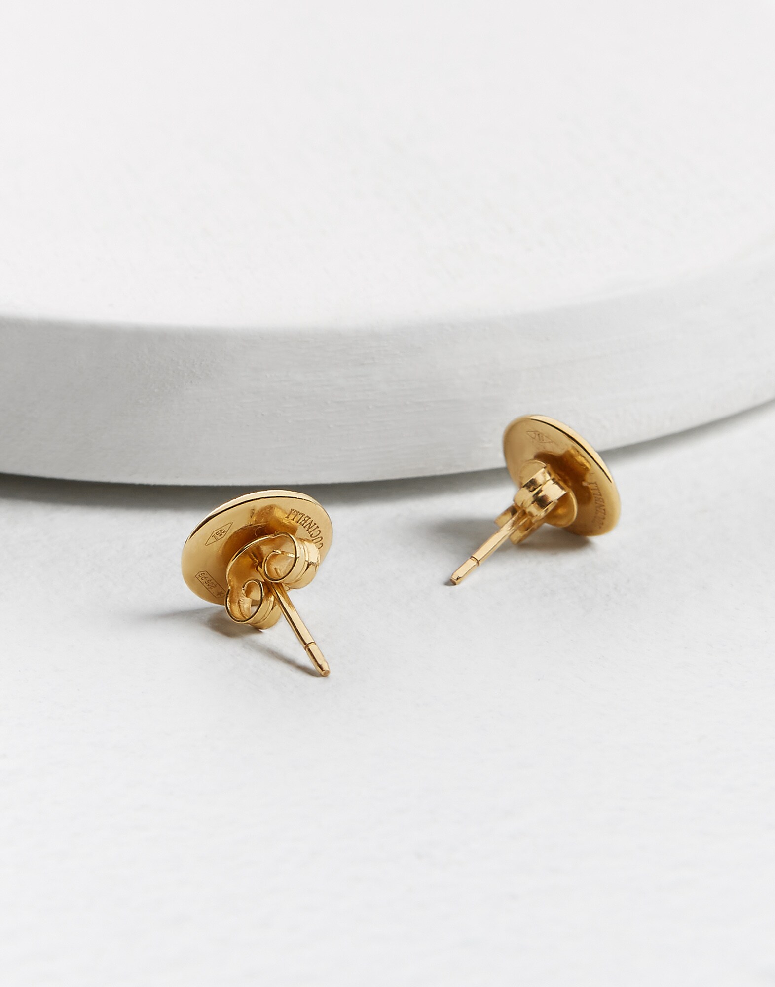Boucles d'Oreilles Or Femme 1 - Brunello Cucinelli