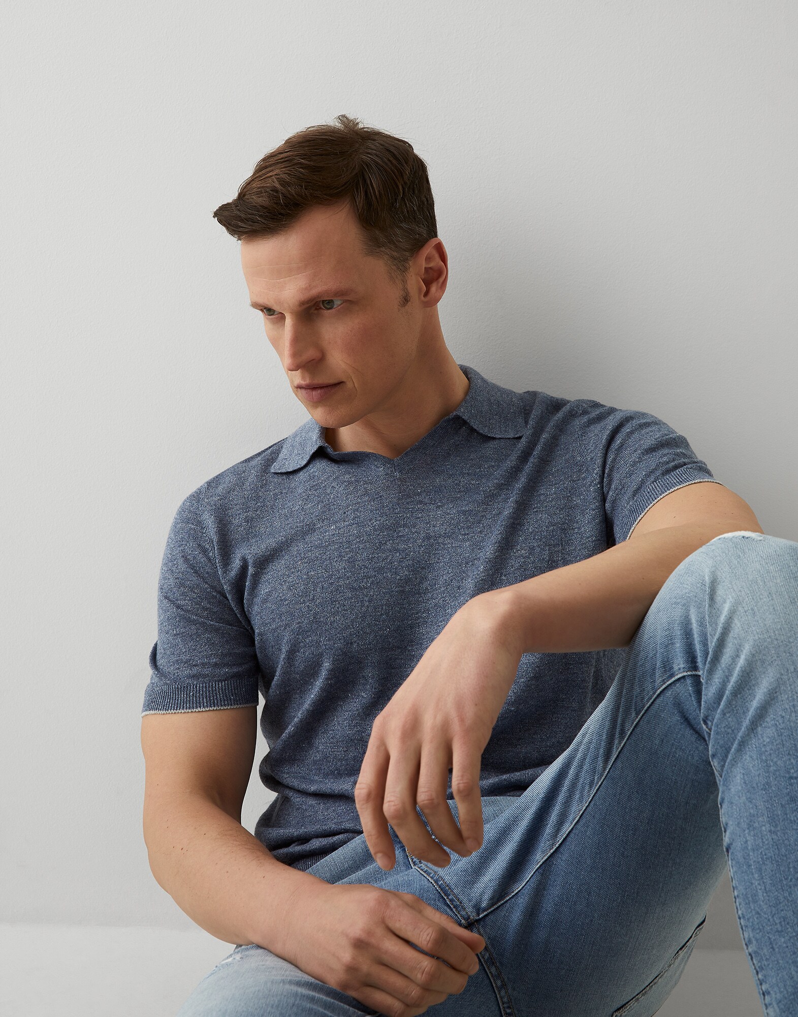 Polo-Style Sweater - Editorial view