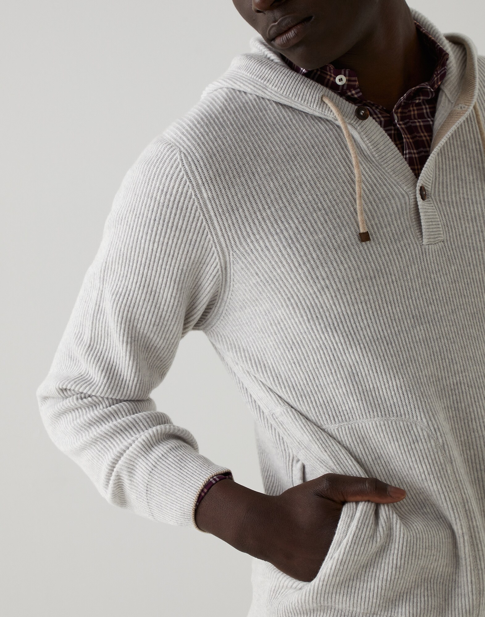 Hooded Sweater - Detail view