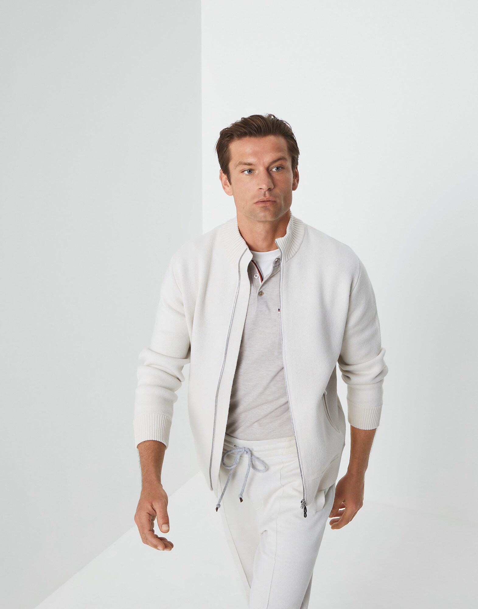 Zip-front Cardigan - Editorial