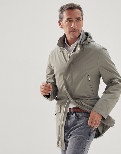 Parka with detachable hood Military Man -
                        Brunello Cucinelli
                    