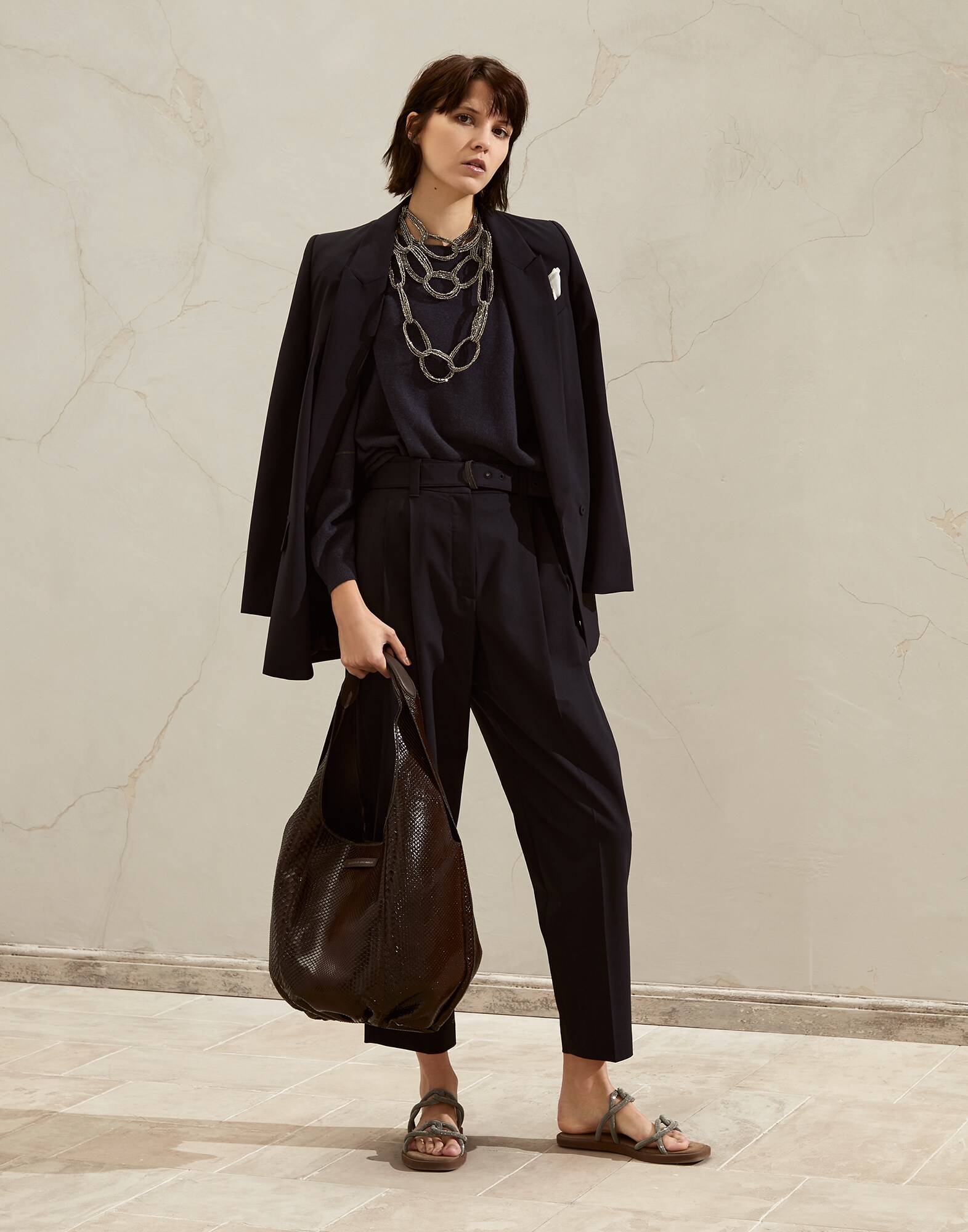 Джемпер с круглым вырезом - Look