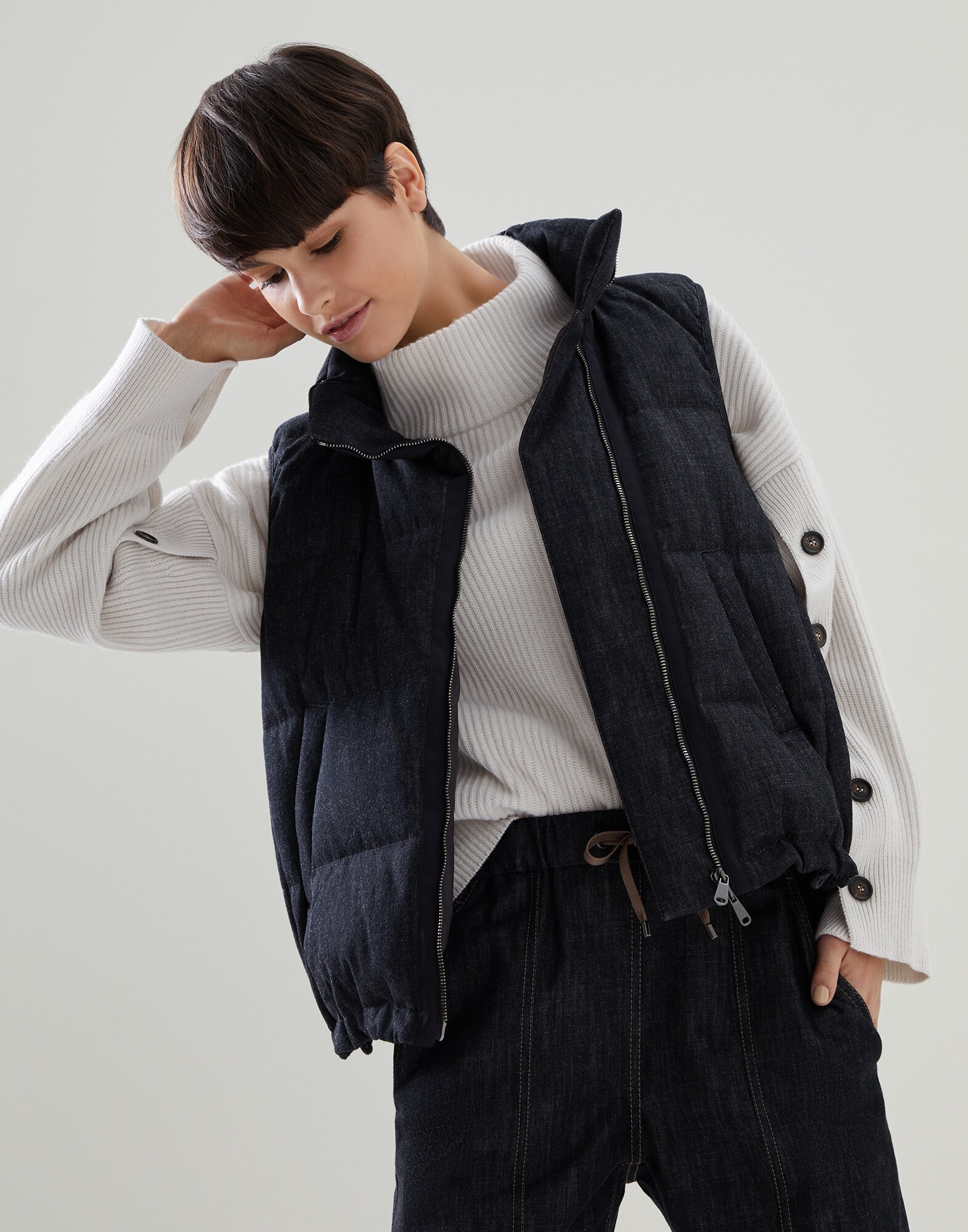 Down Vest - Editorial view