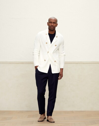 Button-front Cardigan - Full look