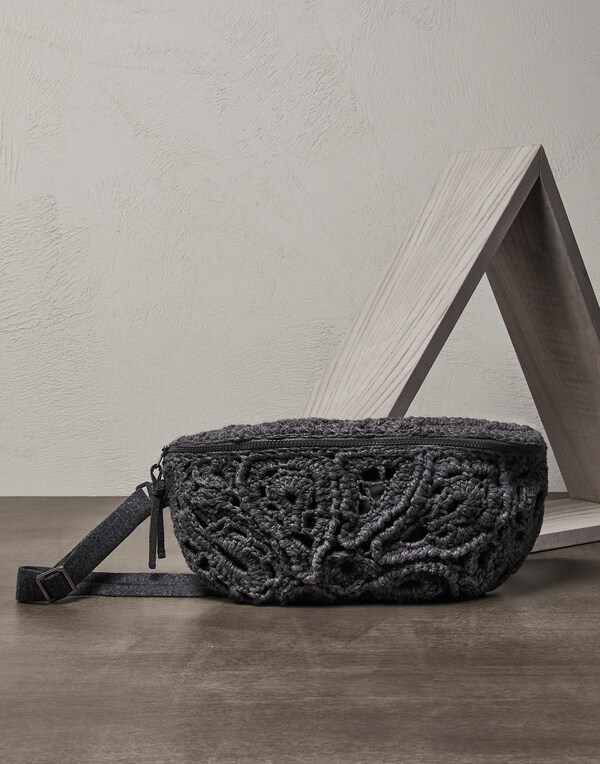 OPERA knit bag Lead Woman - Brunello Cucinelli 