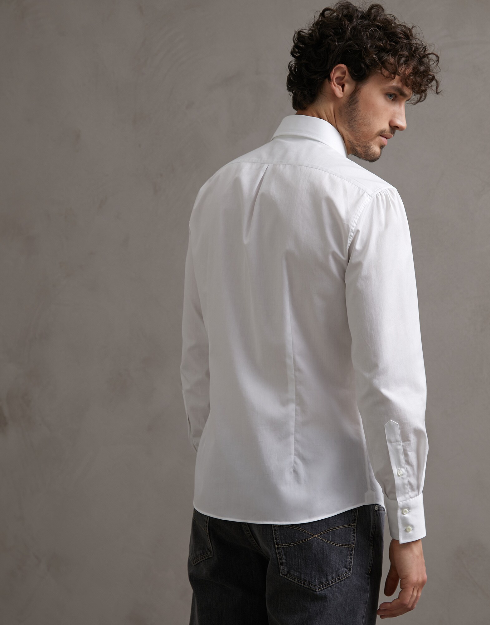 French Collar Shirt - Back
