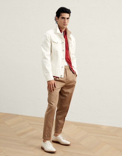 Zip-front Cardigan - Full look