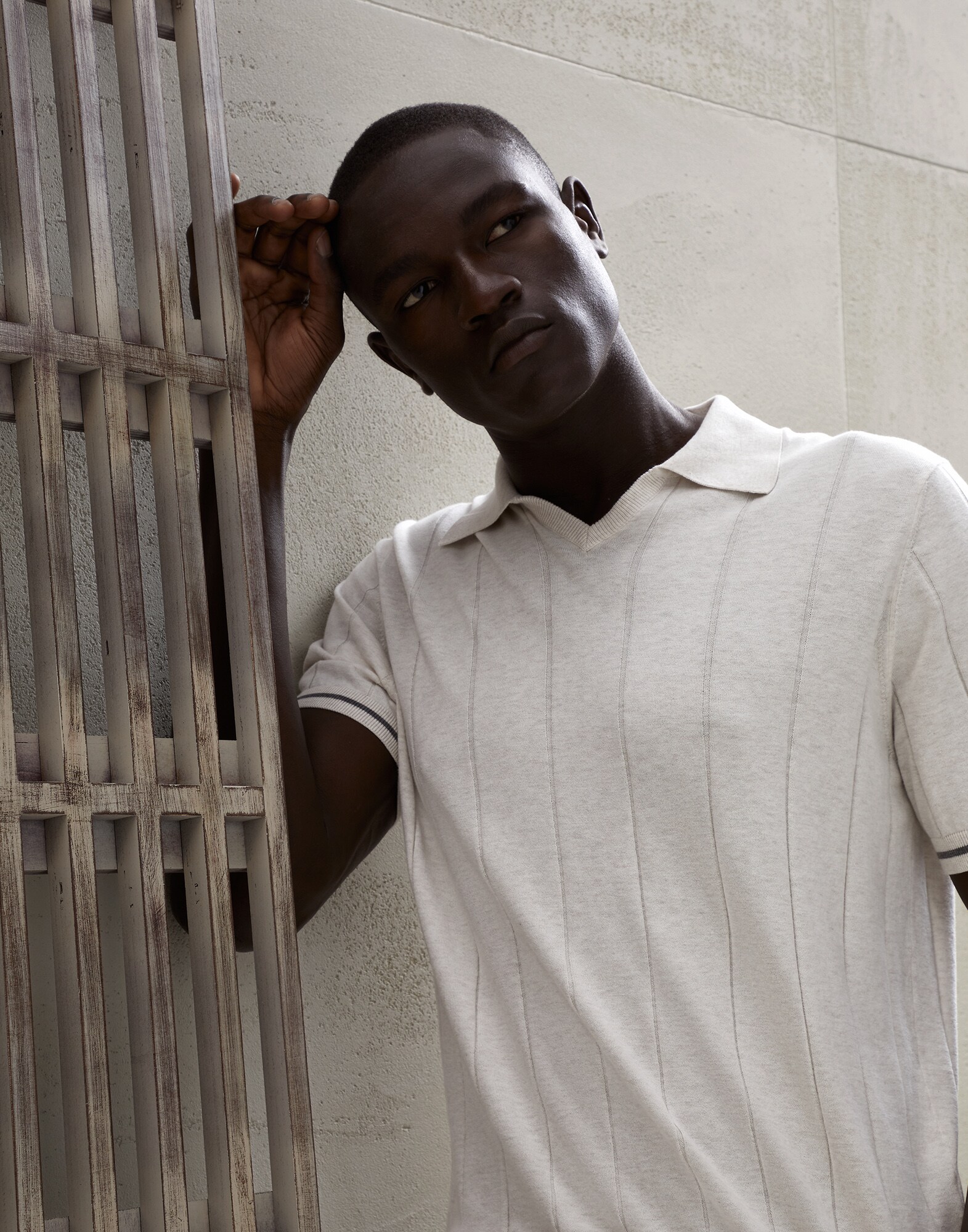 Pull Style Polo - Vue éditoriale