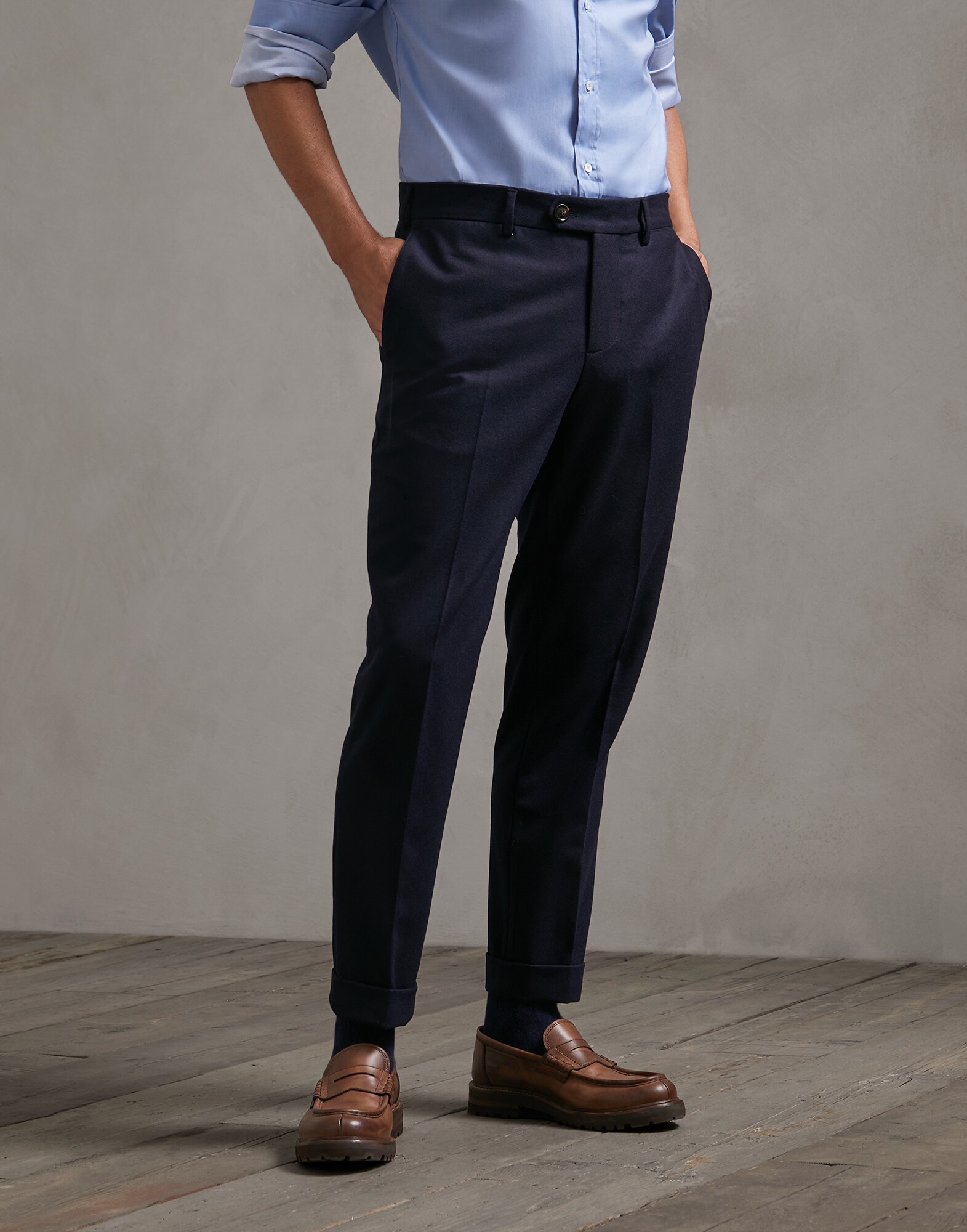 Wool trousers