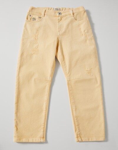 Denim Pants - Front view