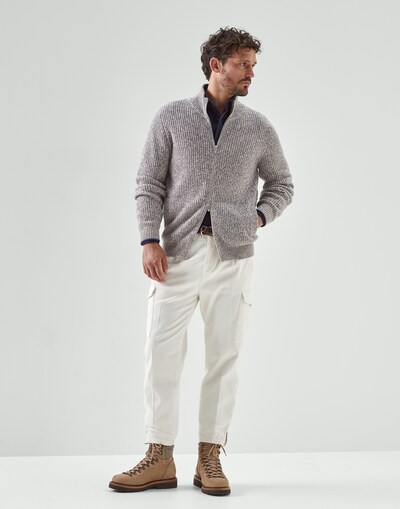 Cárdigan con Cremallera - Vista look completo
