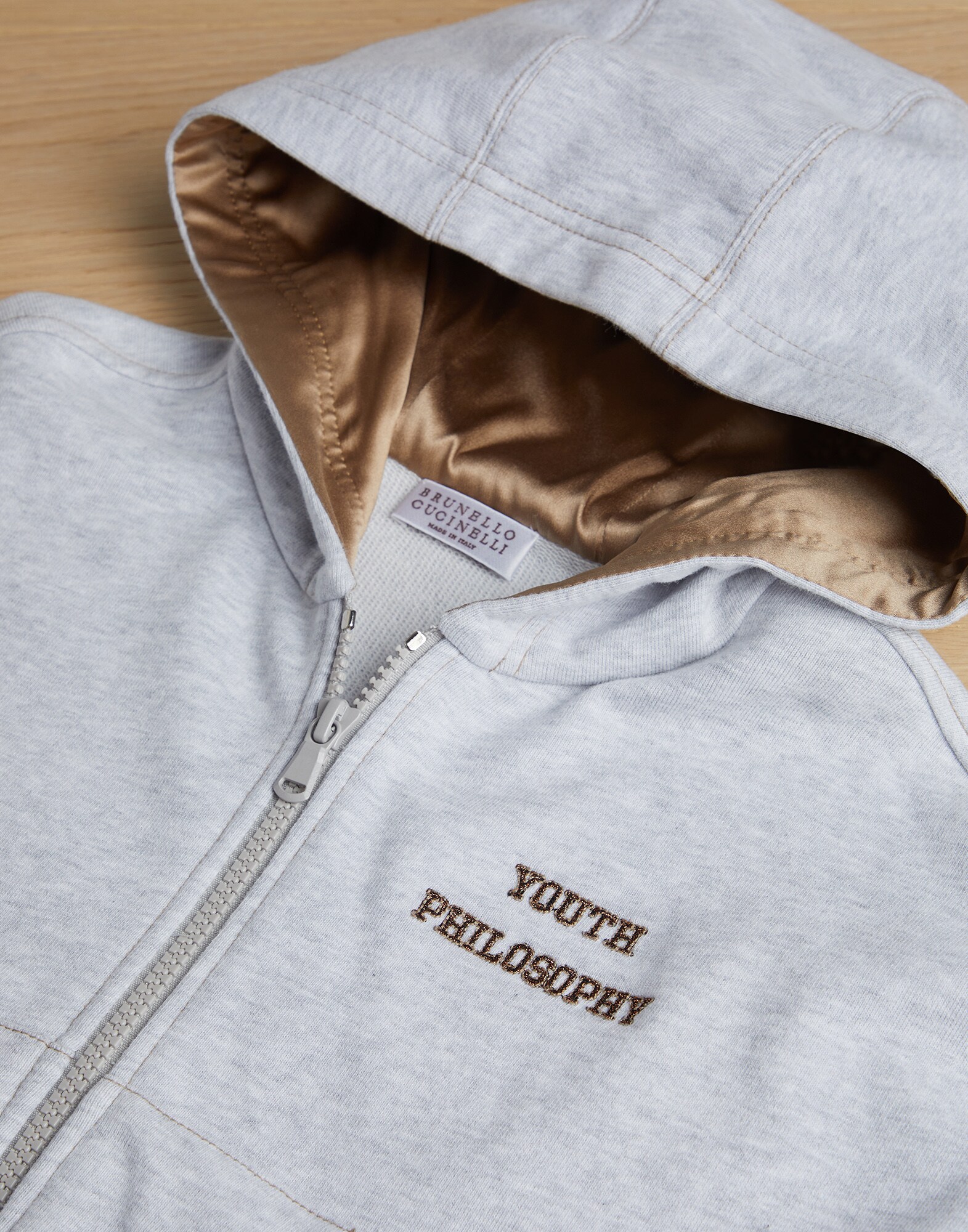 cotton french terry sweatshirt