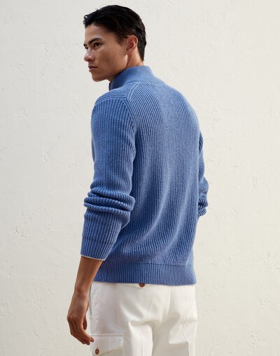 Zip-front Cardigan - Back view