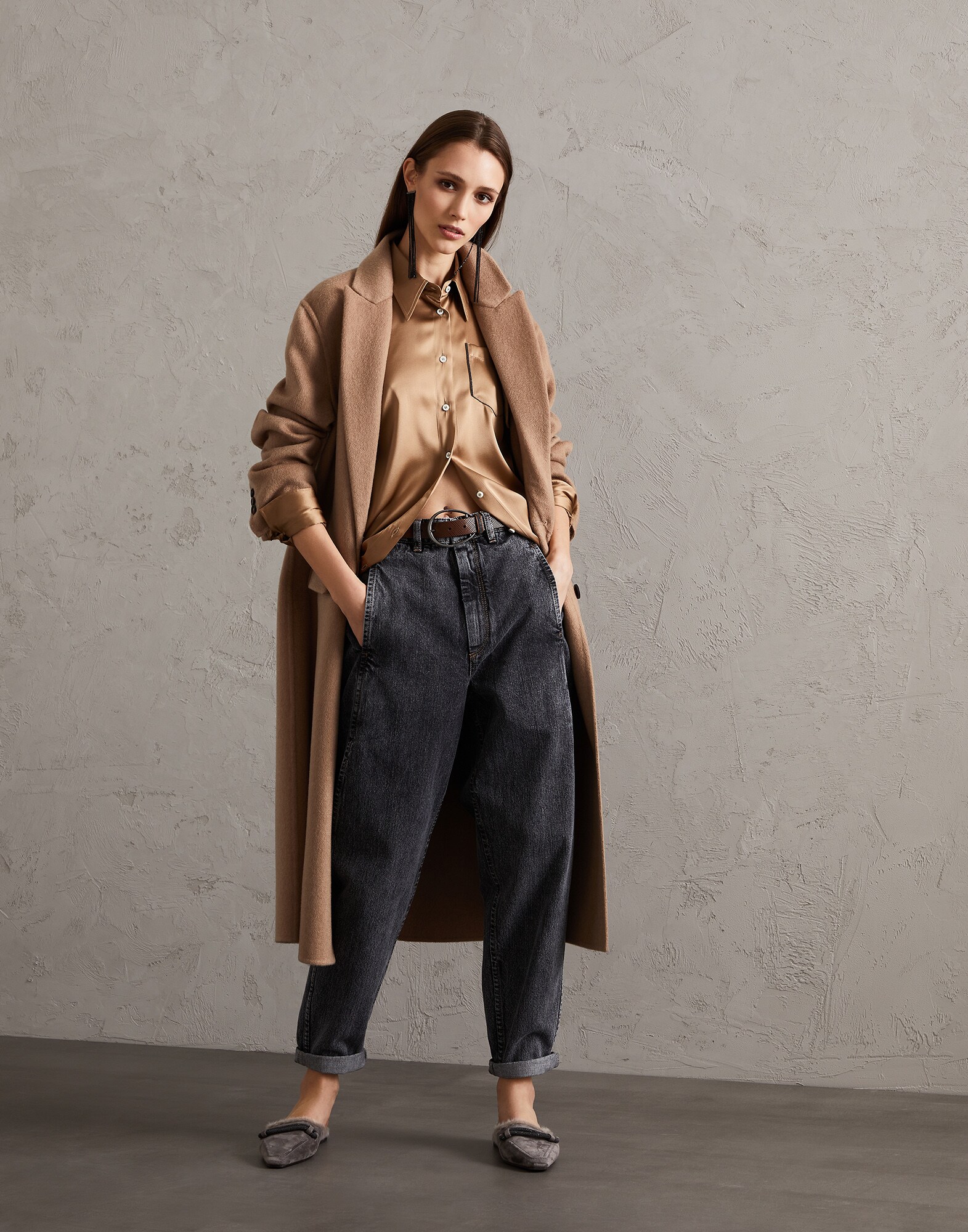 Chemise en Soie - Vue tenue complète