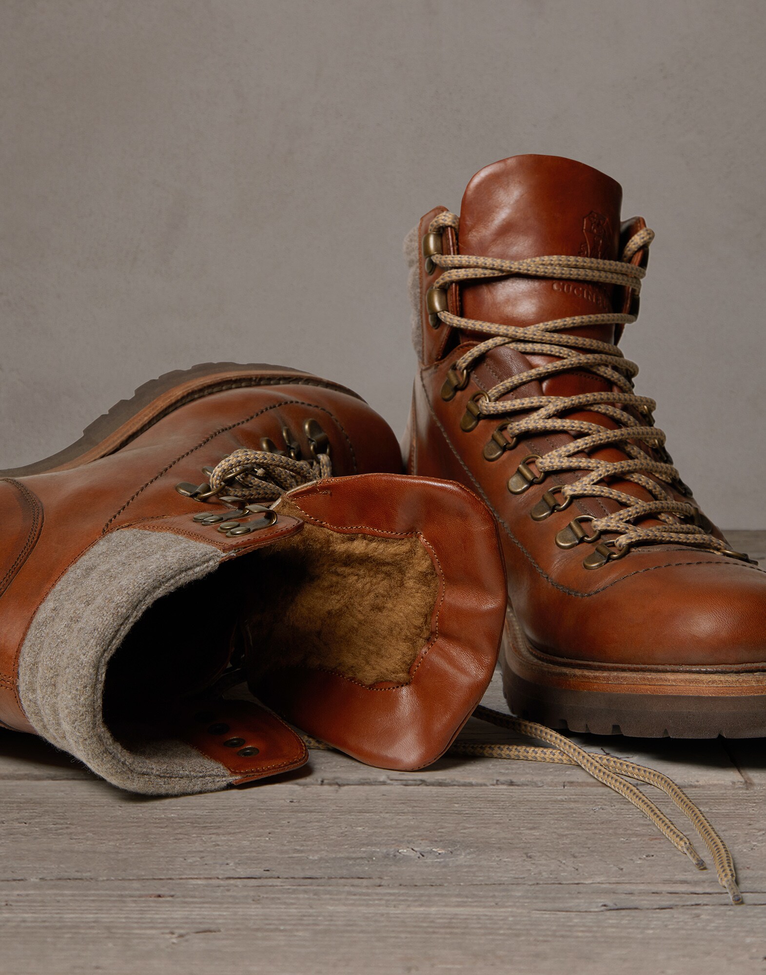 Boots Cognac Man 2 - Brunello Cucinelli