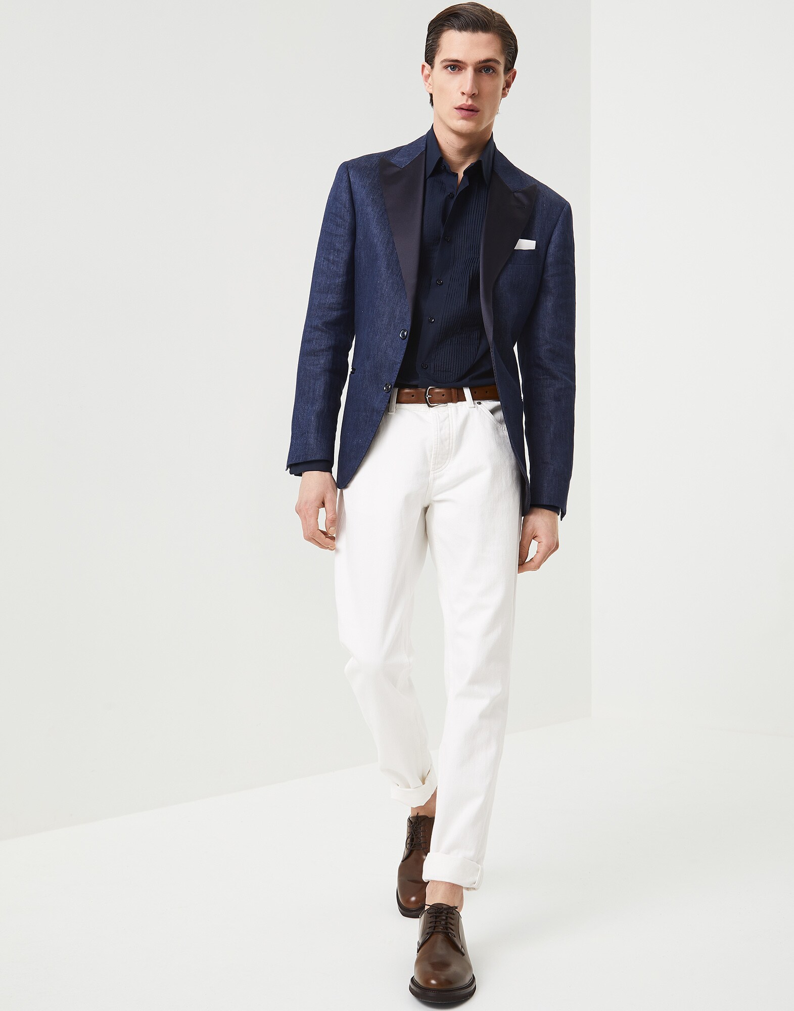 Camisa Esmoquin - Vista look completo