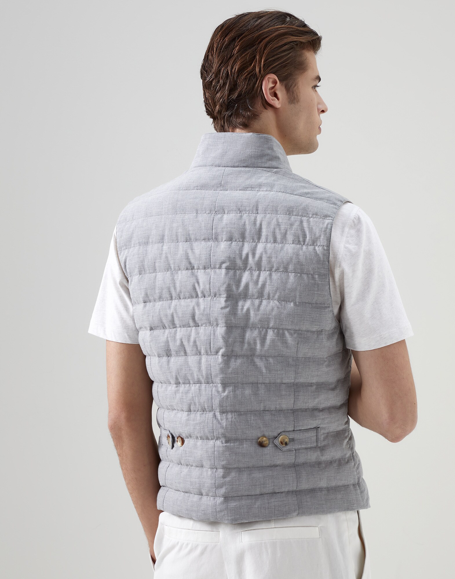 Down Vest - Back view