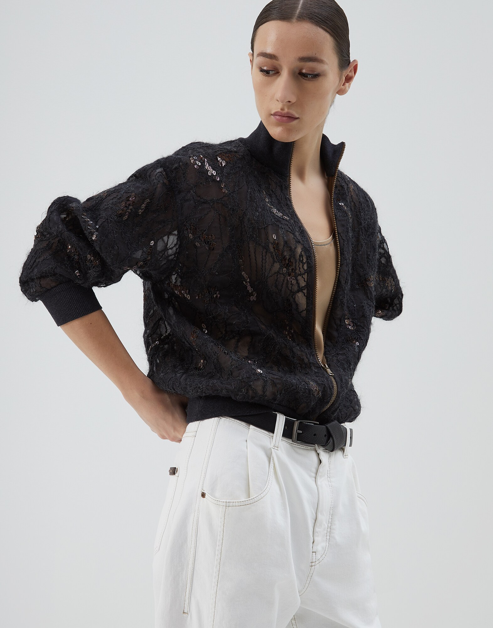 Ceinture Noir Femme 3 - Brunello Cucinelli