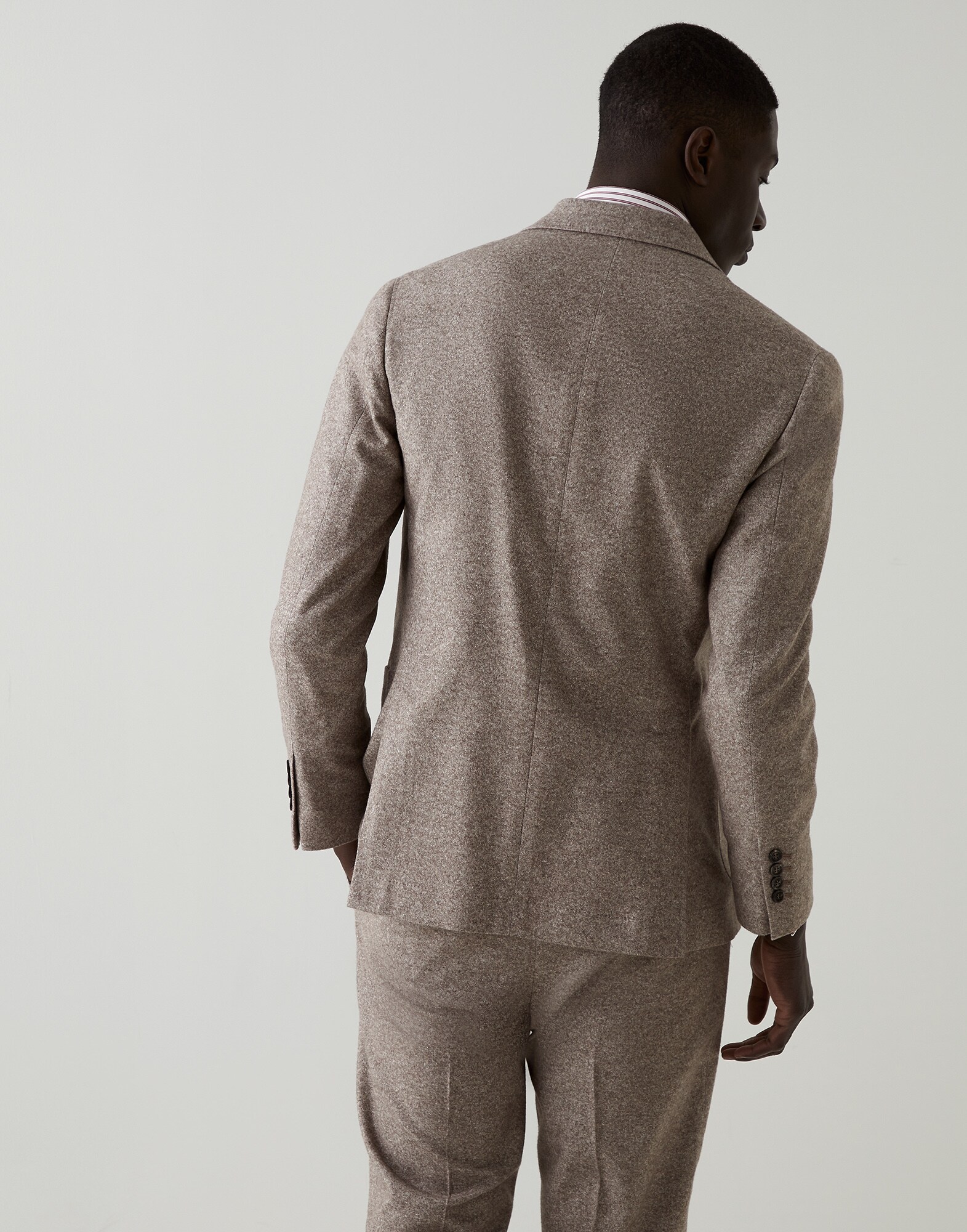 One-and-a-Half-Breasted Blazer - Back view