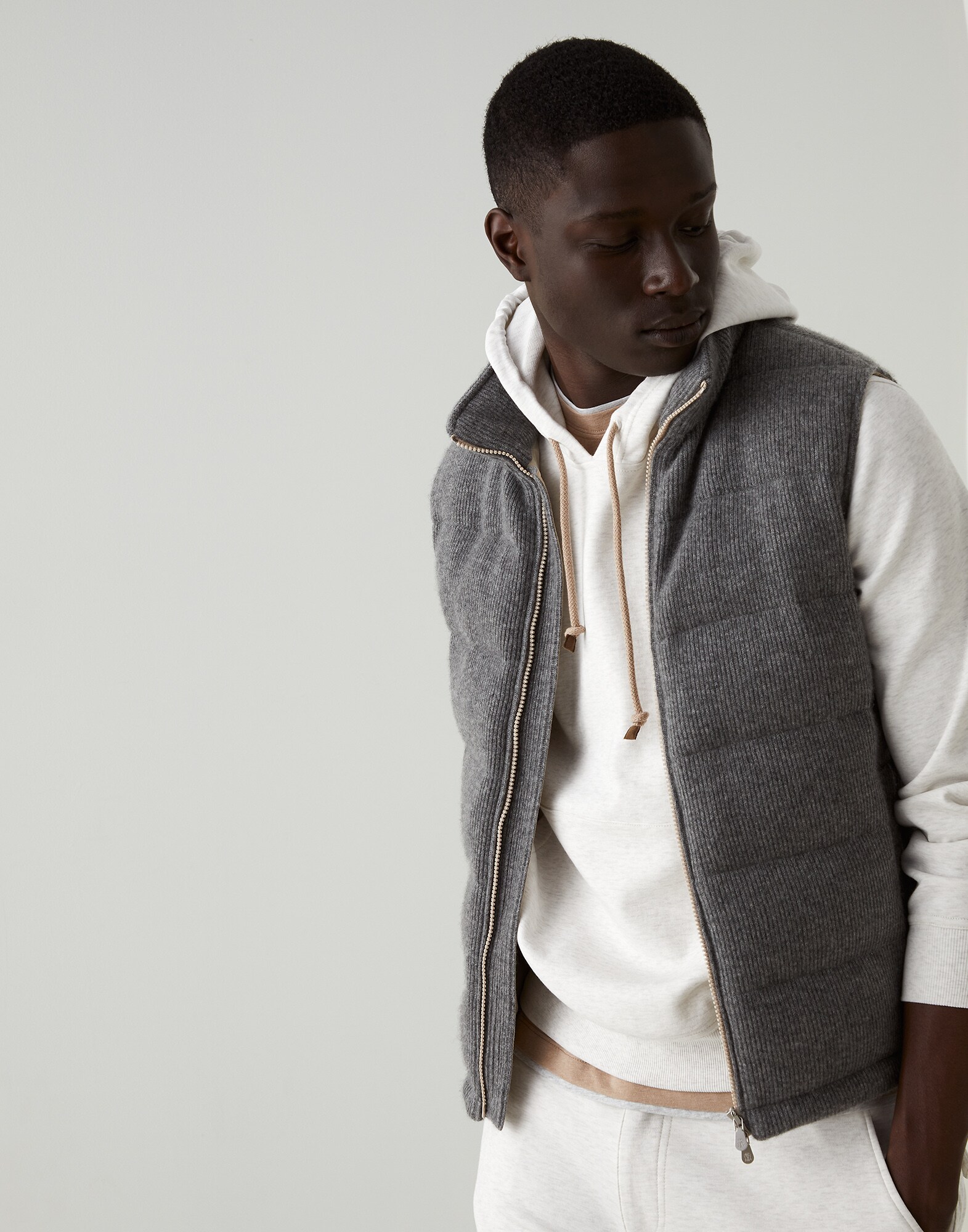 Down Vest - Editorial view