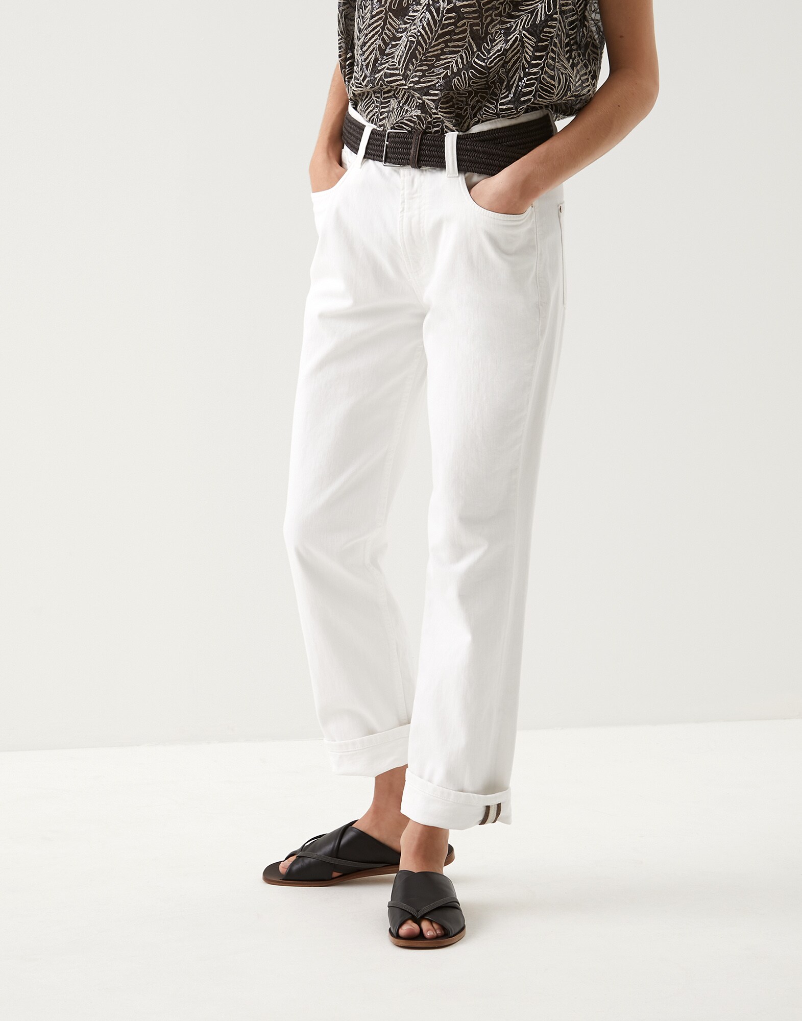 Pantalons en Denim - Front