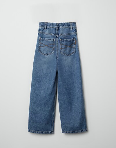 Pantalón de Denim - Vista trasera