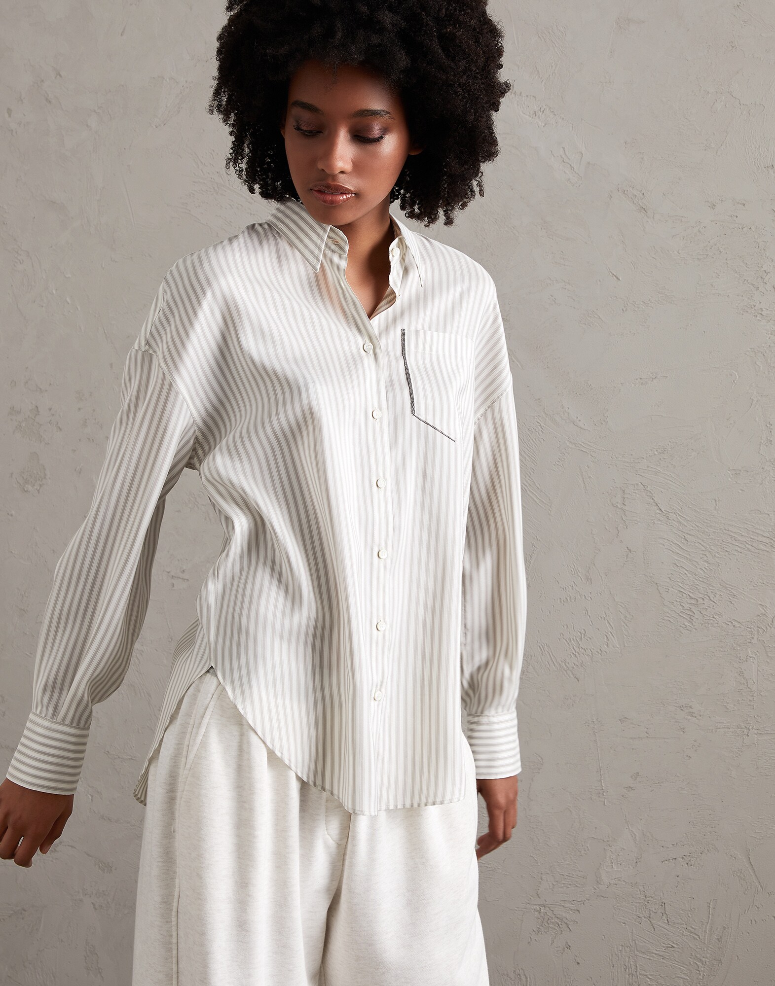 Silk Shirt - Front view
